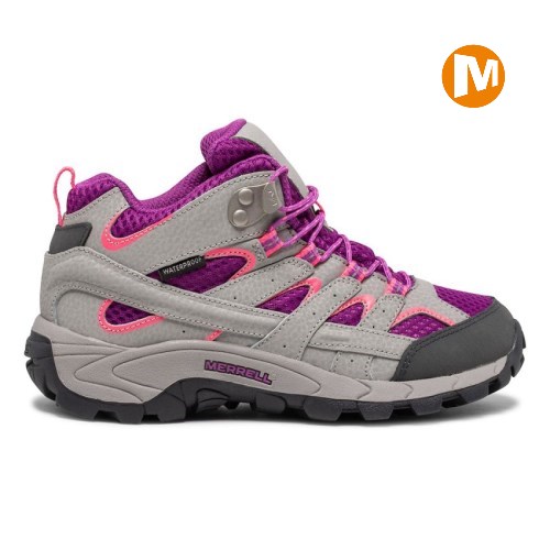 Botas Merrell Moab 2 Mid Waterproof Niños MX.C.IPO